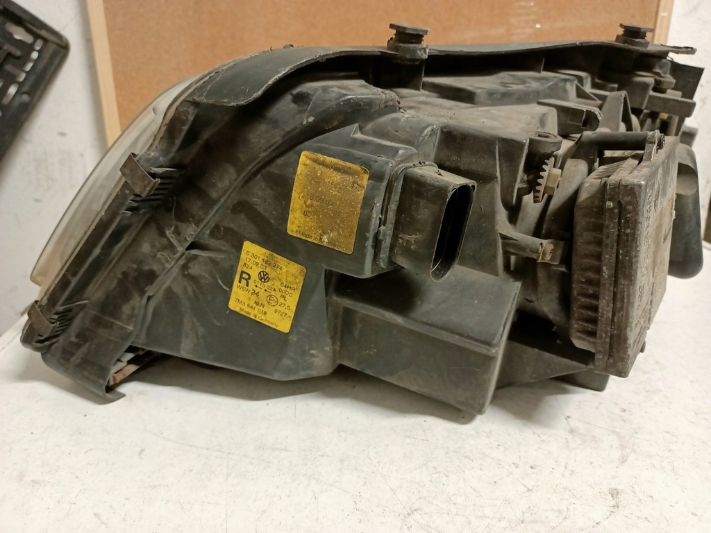 фото №7, Лампа правий перед vw sharan i lift ксенон 7m3941018