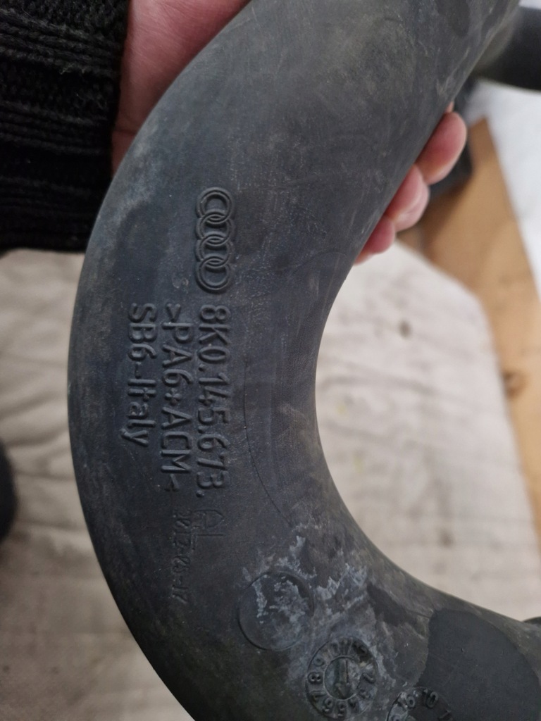 фото №5, Audi a4 b8 8k шланг інтеркулер