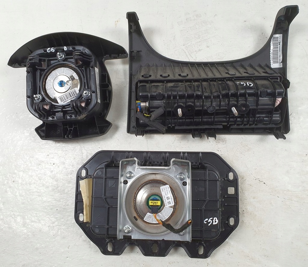 фото №7, Панель приладів консоль подушки безпеки ремені citroen c5 iii x7