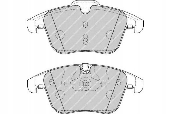 фото №1, Ferodo тормозные колодки тормозные jaguar s-type 3.0 v6 ccx