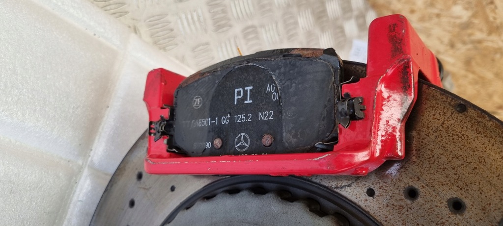 фото №13, Mercedes w206 c klasa amg поворотний кулак права задня важіль a2064600 a2063101