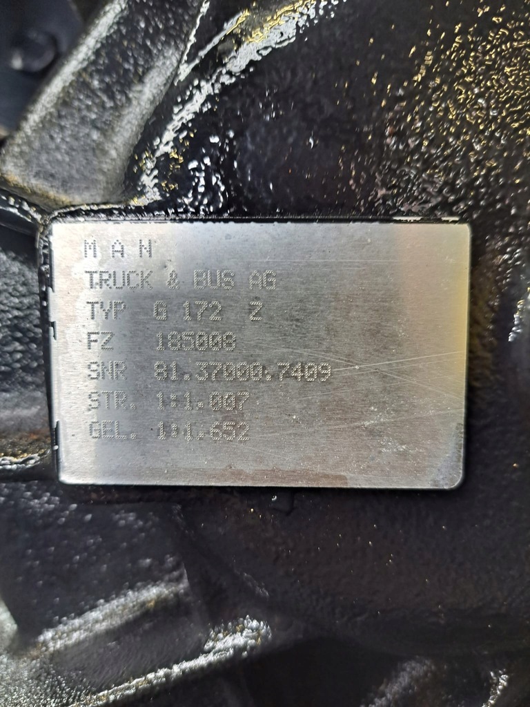 фото №8, Коробка передач приладова редуктор man 4x4 6x6 8x6 8x8