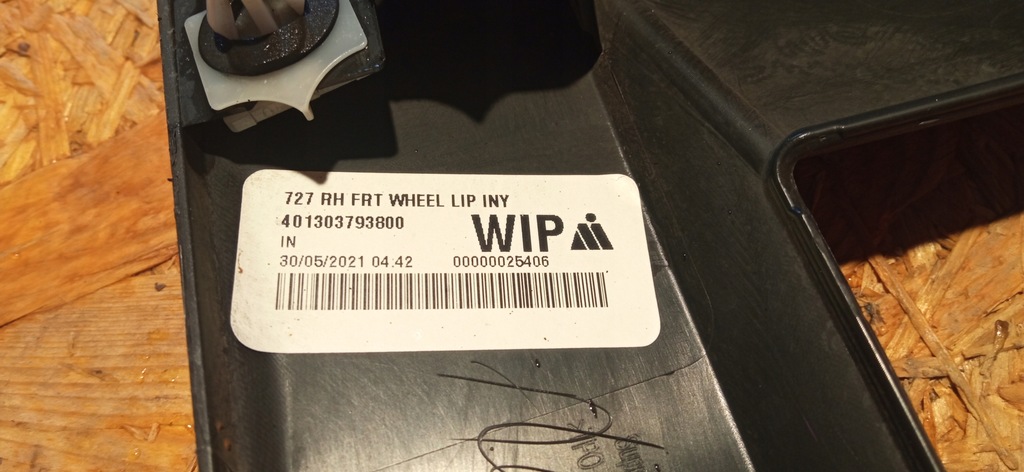 фото №11, Ford mustang mach e 20- молдинг крыла правый перед lj8b-r16d238-adw