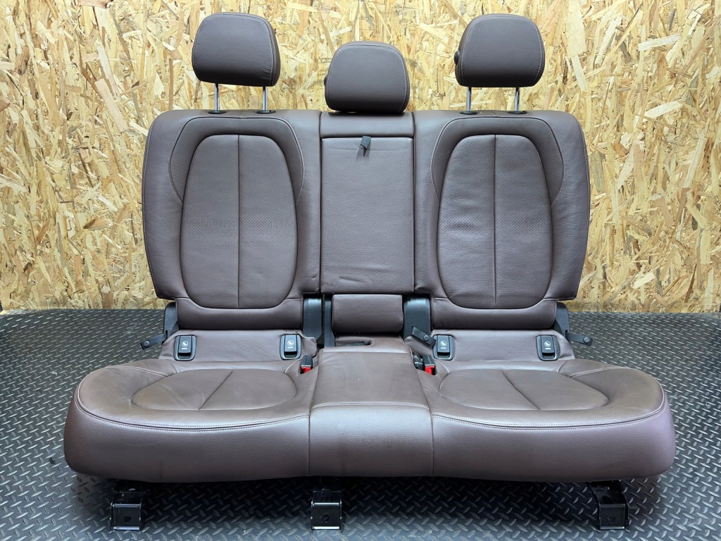 фото №12, Сидіння заднє сидіння обшивки bmw x1 f48 електричний підігрів пам'ять europa коричневі