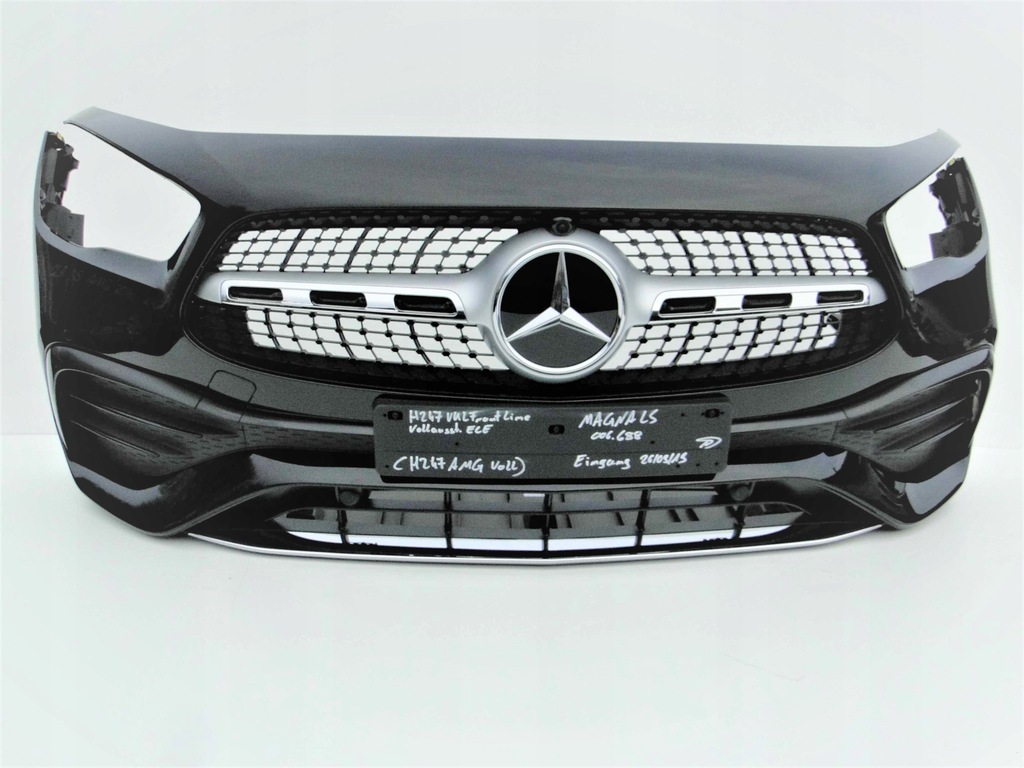фото №1, Mercedes nowe gla h247 бампер передній 35 amg pts