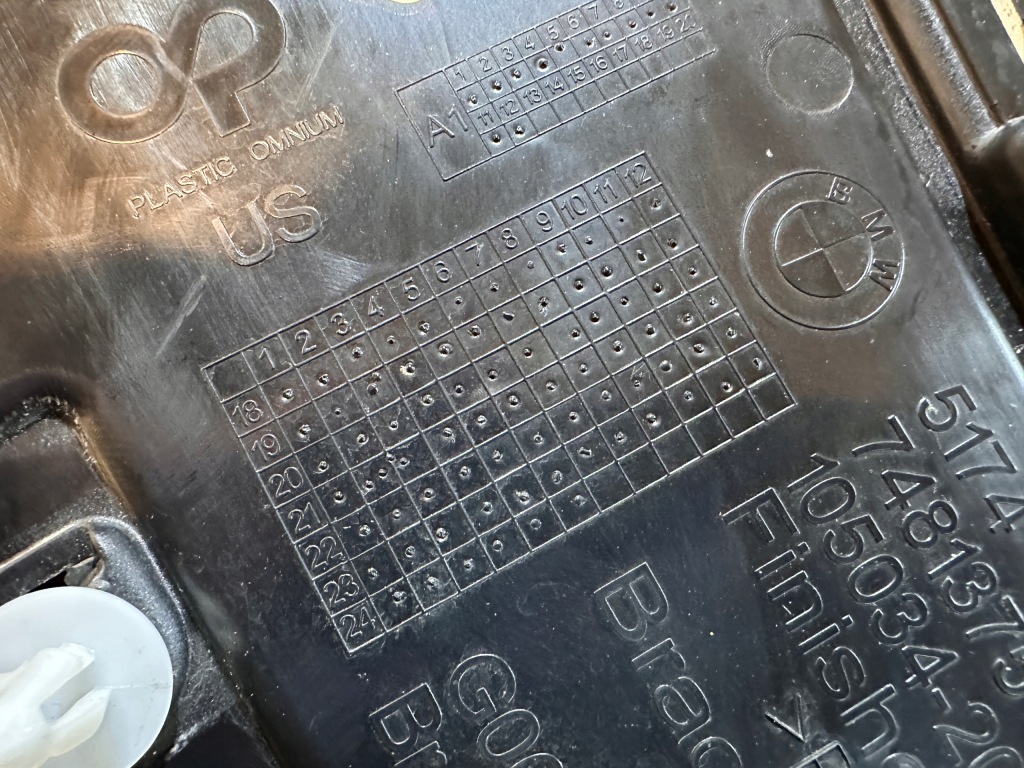 фото №11, Bmw x6 g06 молдинг накладка заглушка na крила лівий перед 7481375