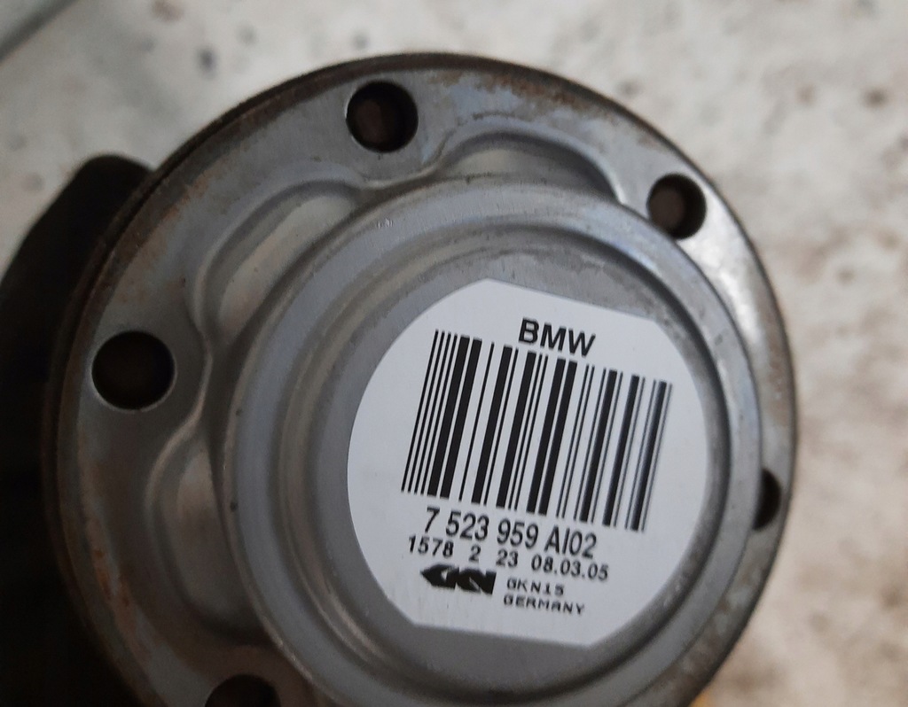 фото №5, Приводной вал левая bmw 1 e87 1.6