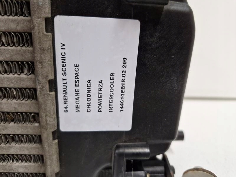 Nissan qashqai j11 megane iv 4 1.6 dci радіатор повітря інтеркулер Ціна