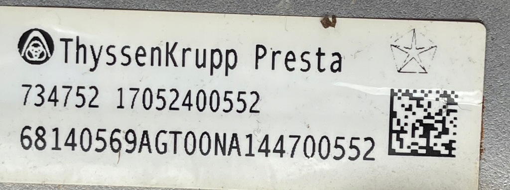 фото №9, Dodge charger 2017 5.7 v8 колонка кермова 68140569ag
