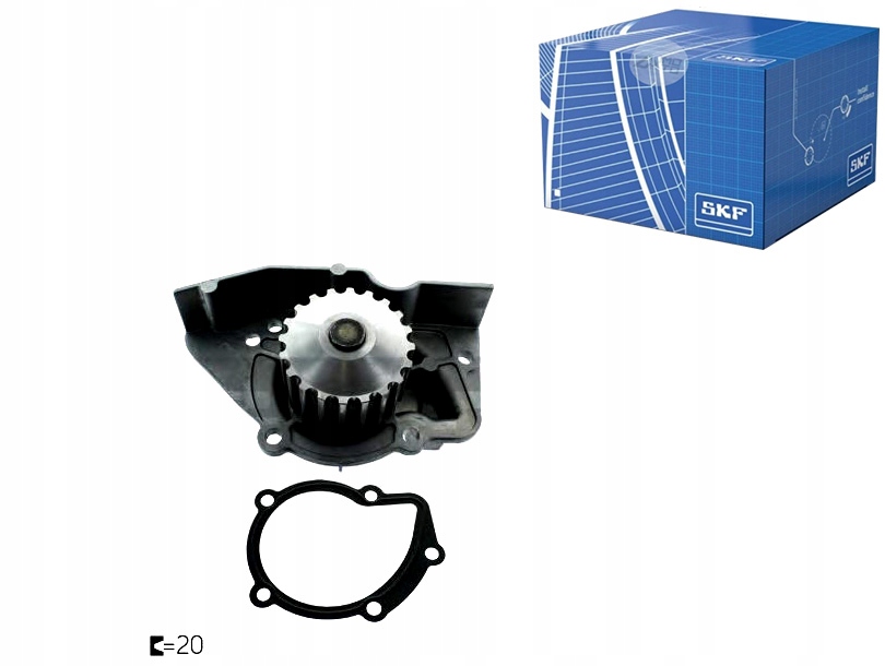 фото №13, Skf насос wody peugeot boxer 405 ducato jumper zx