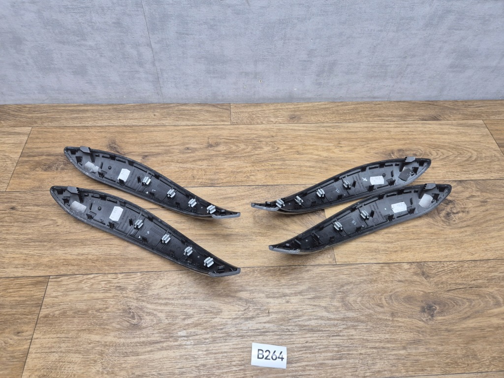 Bmw 3 f30 f31 накладки декори двері ручки чорний блиск комплект перед задній Недорого