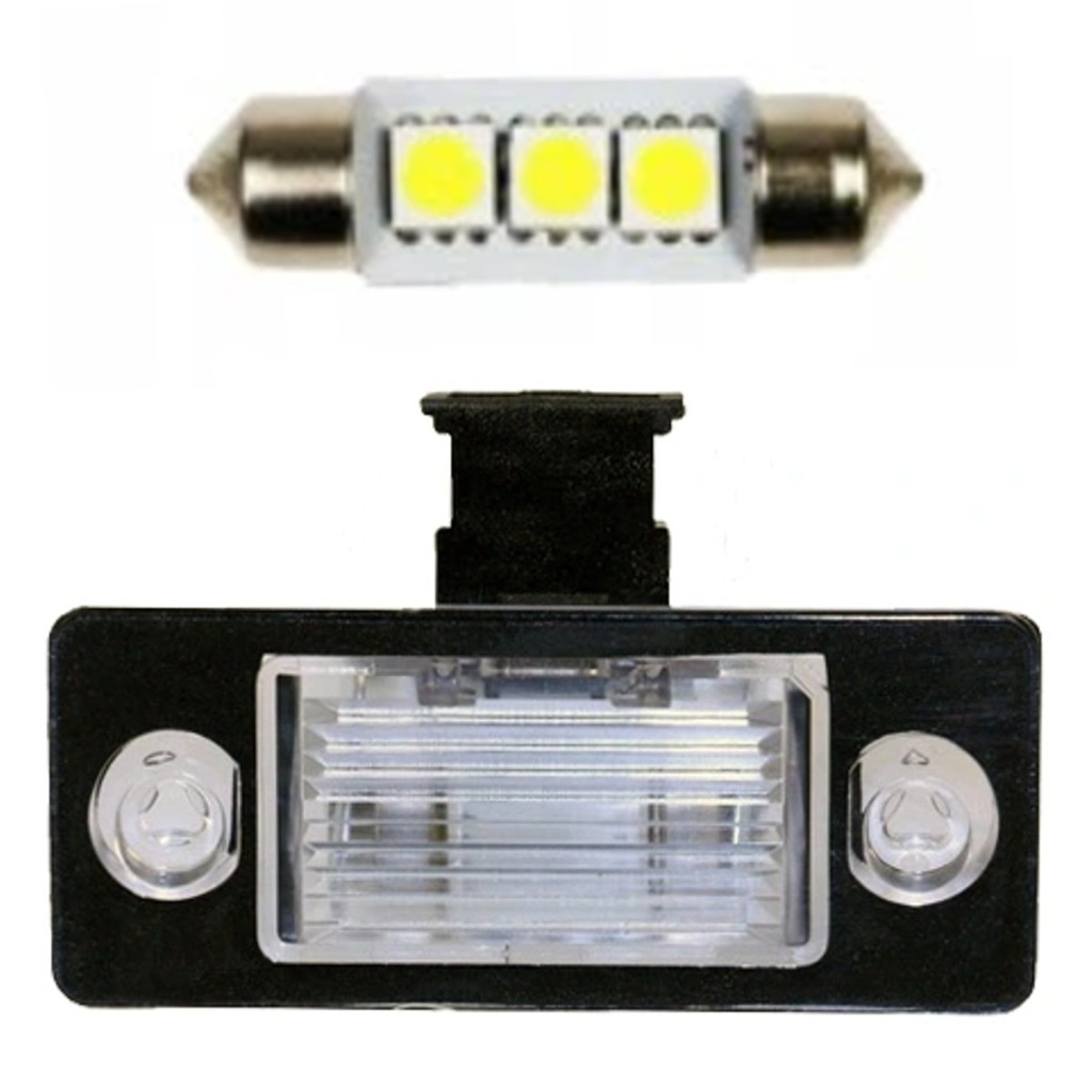 фото №1, Подсветка номерного знака лампа led skoda fabia 6y