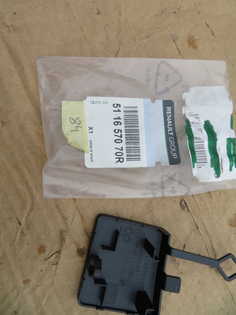 фото №5, Заглушка бампера задняя фаркоп renault captur ii 19-