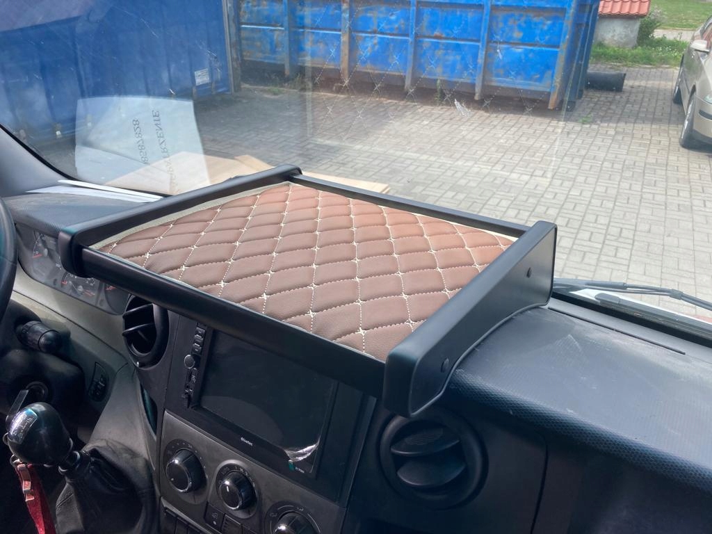 фото №5, Полка stolik na приборная панель iveco daily 2007-2014r. кожзам royal