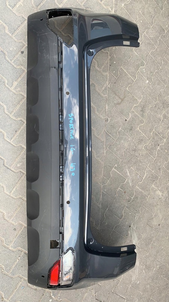 фото №1, Kia sportage 2016- бампер задня задній