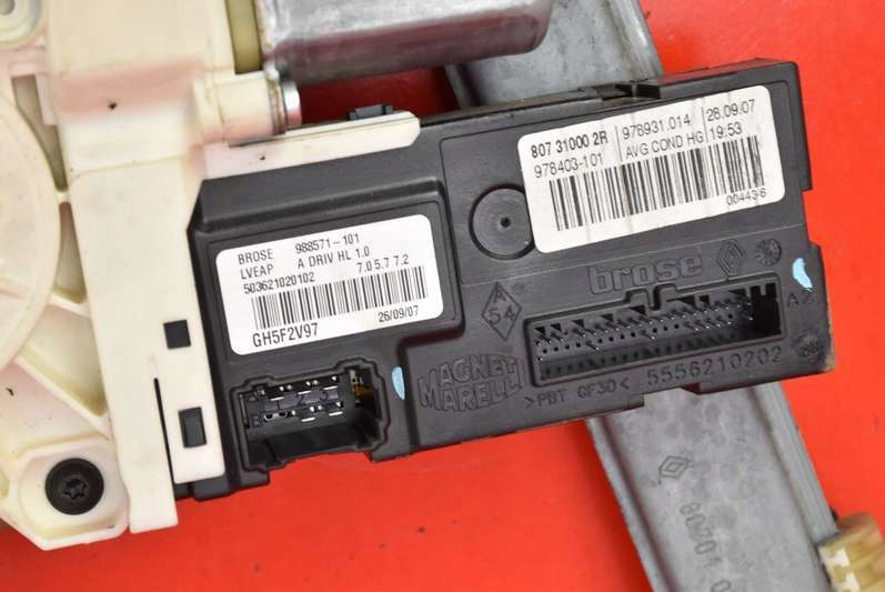 фото №7, Подъемник стекло левый перед eu 807310002r renault laguna 3 iii 07-11