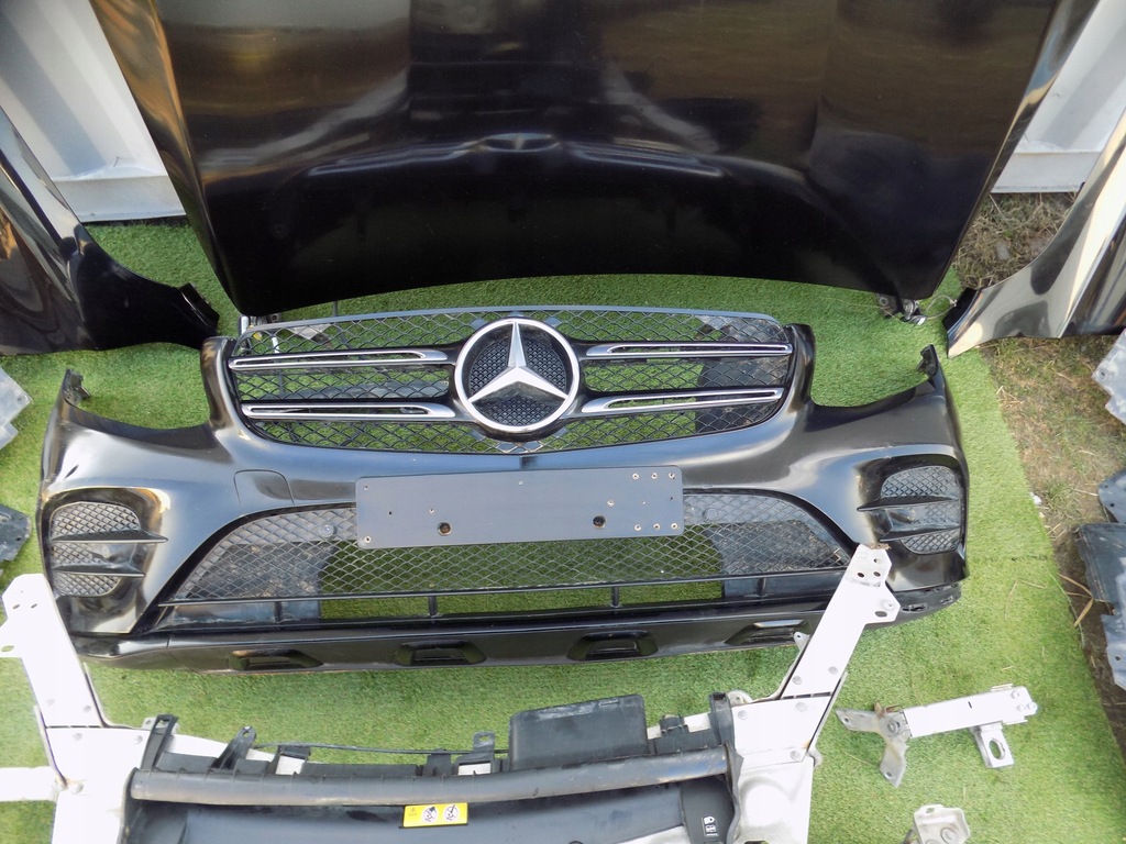 фото №15, Kompletny перед mercedes glc w253 2,2d дизель 0ryginał капот лампы pas