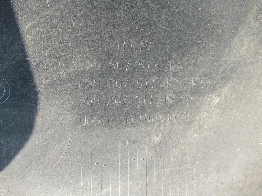 фото №13, Audi a4 s line b9 lift 8w бампер задняя kombi 8w9807