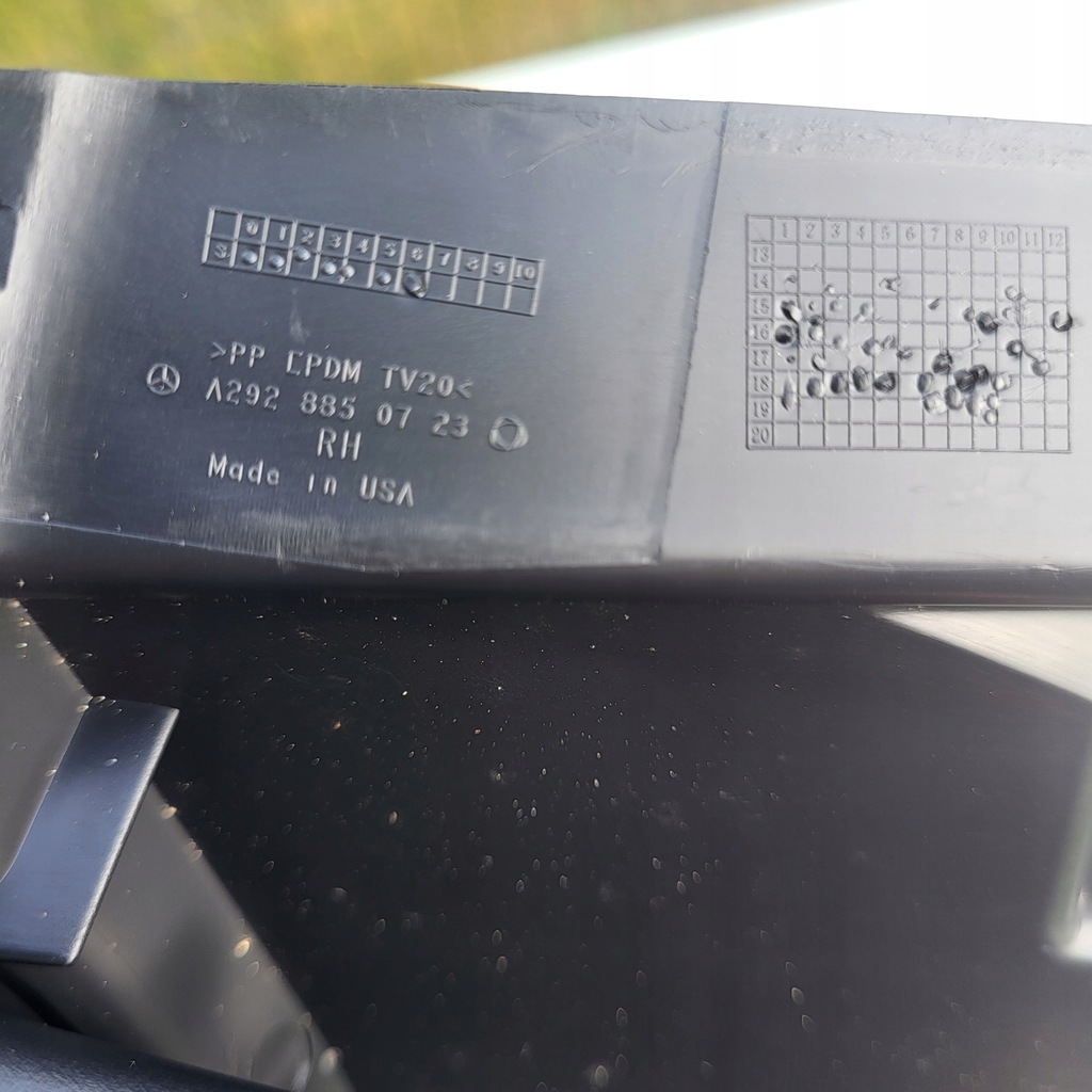 фото №9, Mercedes gle w292 хром заглушка правая задняя