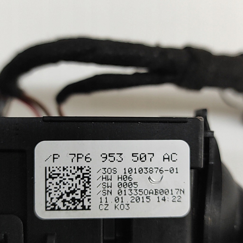 фото №10, Volkswagen touareg ii 2015 рычаг / переключатель поворотники