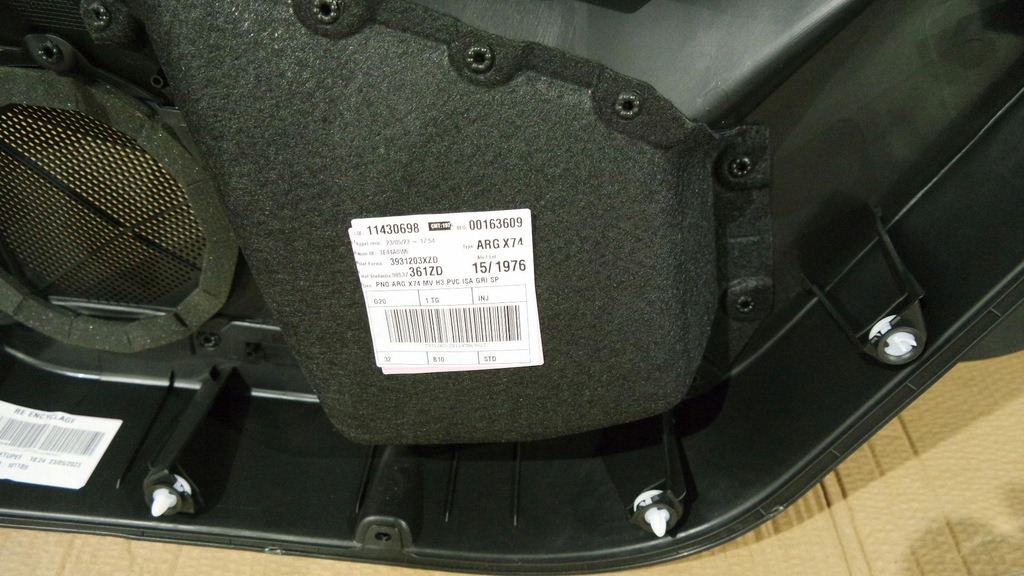 фото №16, Обшивка оббивка двері лівий правий задня ds7 crossback lift 2023r.