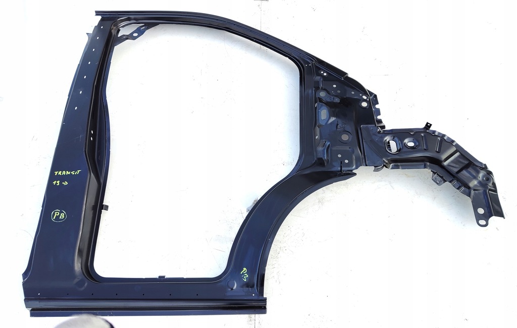 фото №3, Ford transit custom lift порог правый рамка блок двигателя подкрылок 18-