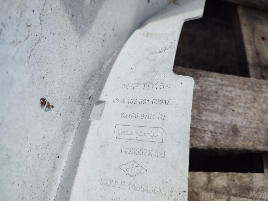 фото №9, Крила правий перед smart fortwo w453 a4538810201