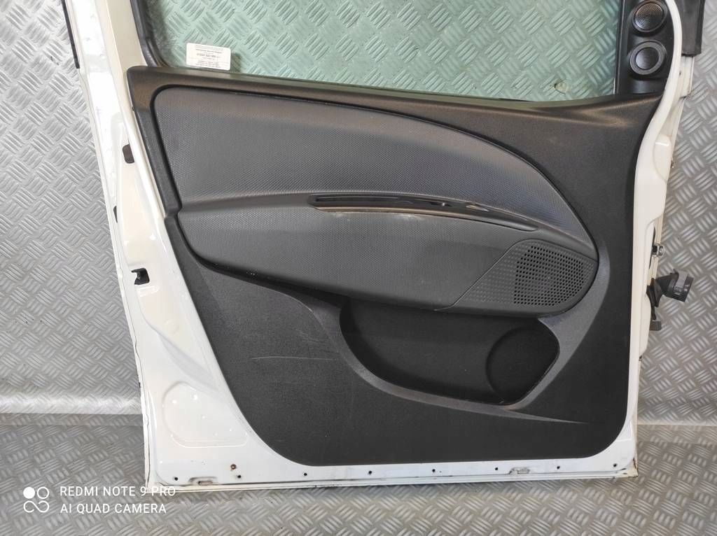 фото №13, Fiat doblo ii opel combo d дверь передние левая перед цвет белый