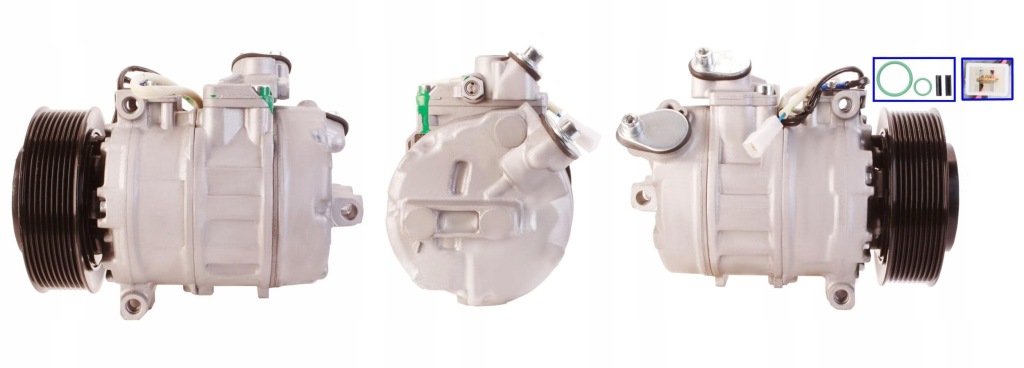 фото №2, Компресор кондиціонера lucas do kia magentis 2.0