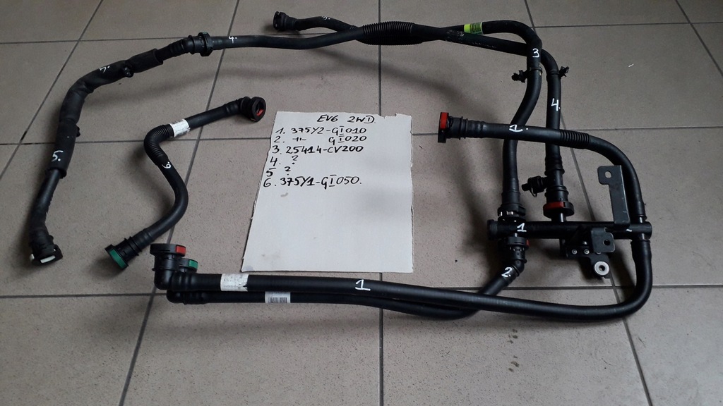 фото №3, Hyundai ioniq5 kia ev6 waz шланг трубка труба радиатор