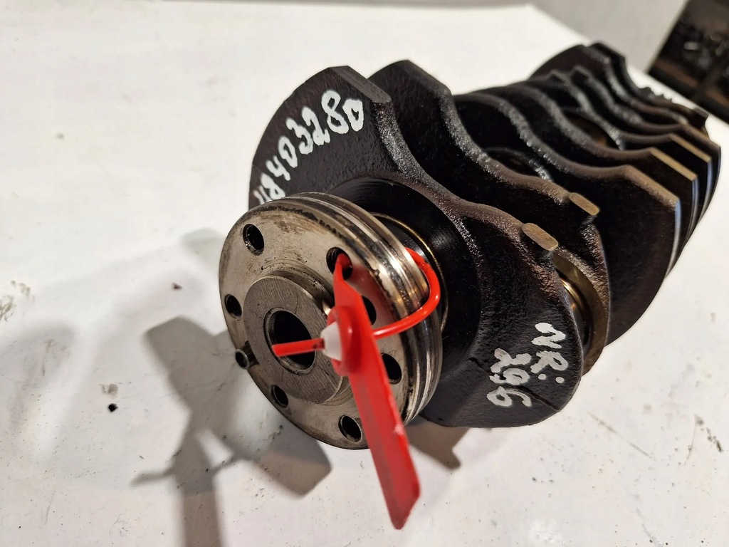 фото №8, Wał колінчастий 48403280 fiat grande punto 1.2 8v 199a4000 05- номінал