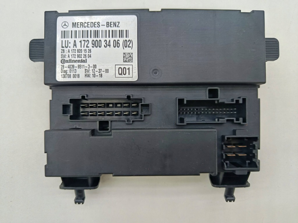 фото №1, Mercedes slk r172 модуль блок керування дах a1729003406