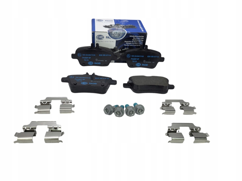 фото №1, Гальмівні колодки гальмівні задня hella mercedes cla c117 a w176 b w246 w242 slk r172