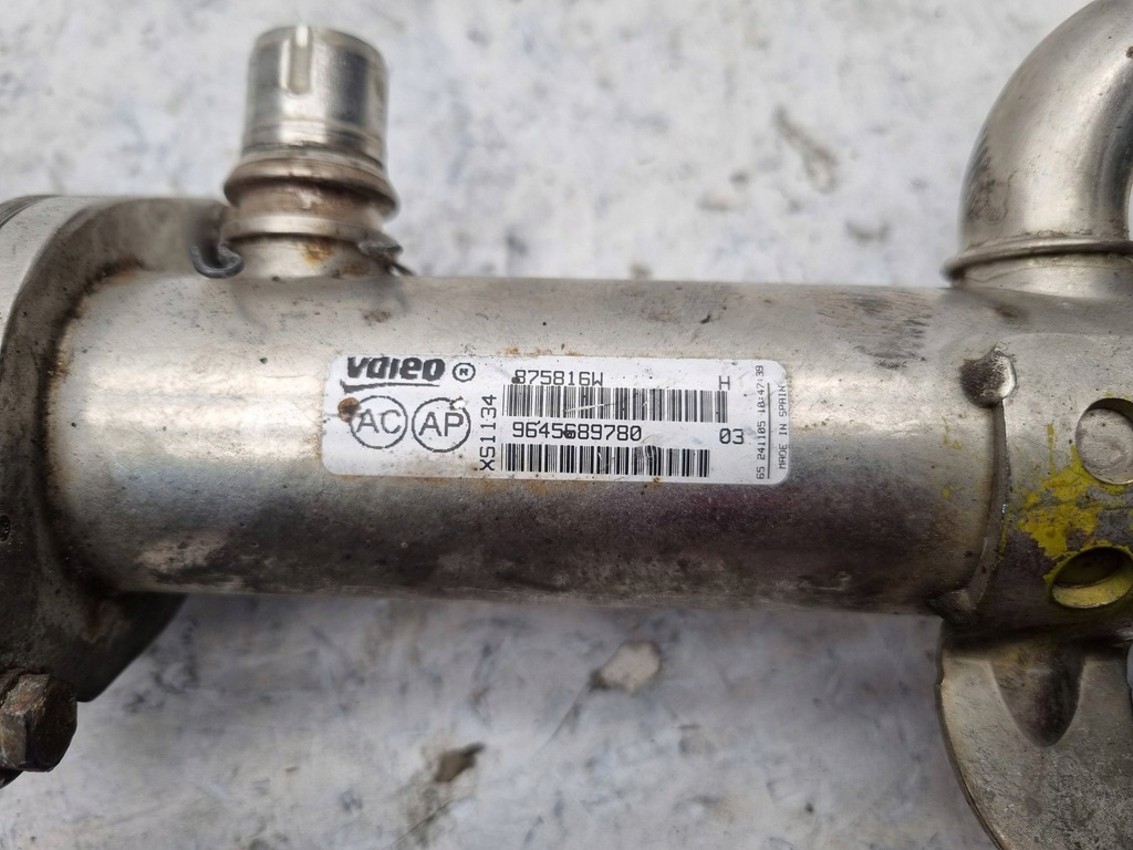 фото №7, Радіатор вихлопних газів egr 9656612380 ford focus mk2 kuga mk1 c-max mk1 2.0 tdci