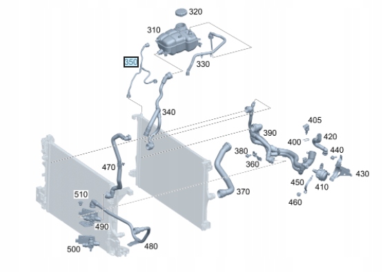 фото №1, Шланг вентиляционный mercedes b klasa w247 19-