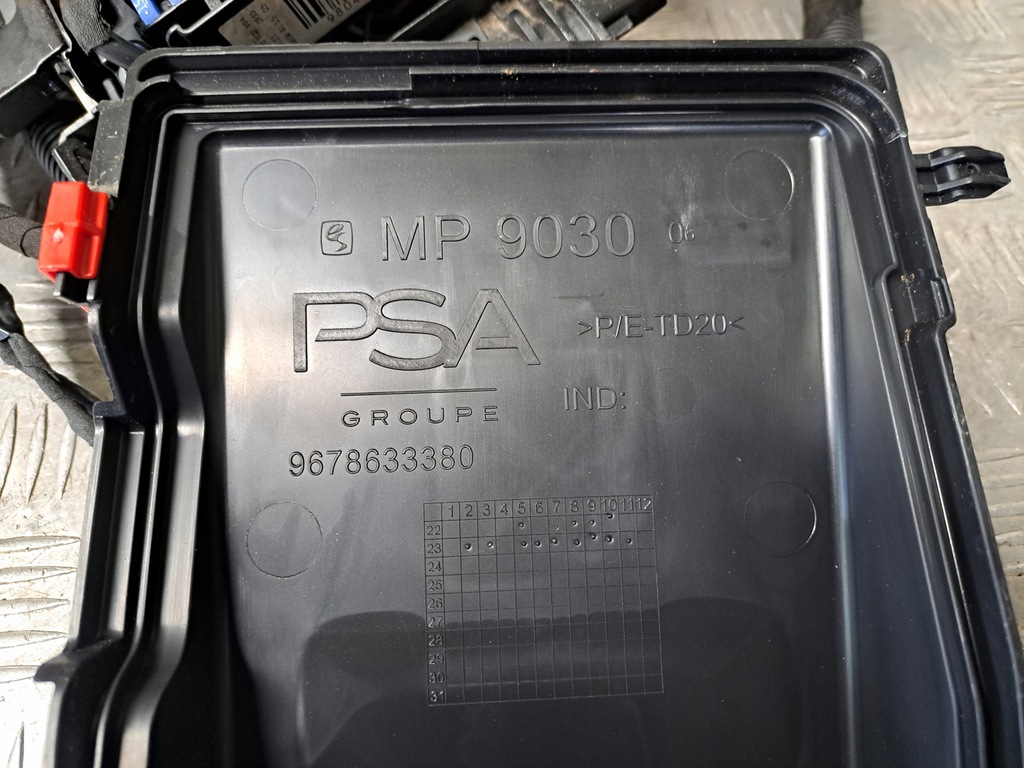 фото №13, Opel vivaro 2023 r 2.0 cdti механічна коробка передач електропроводка відсік двигуна 9804848180