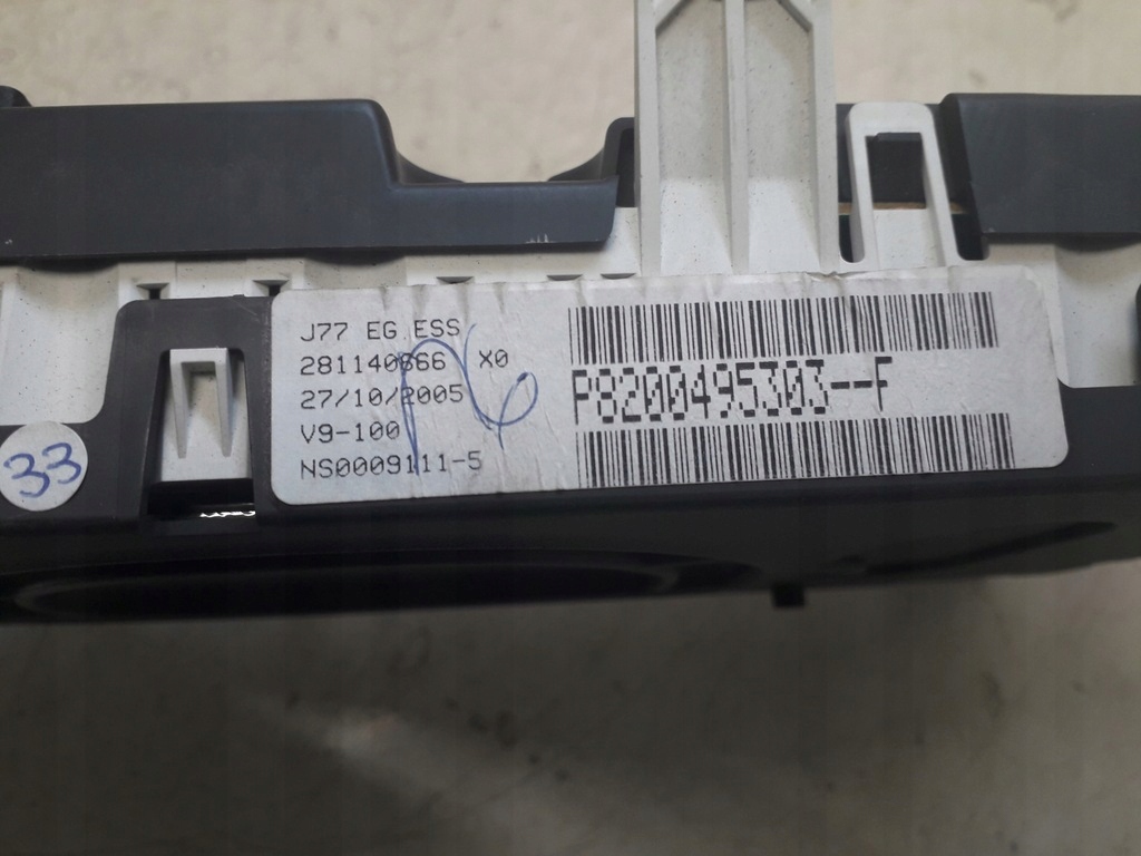 фото №9, Renault modus 04-12 1.2 b набор стартовый иммобилайзер блок управления 8200414422