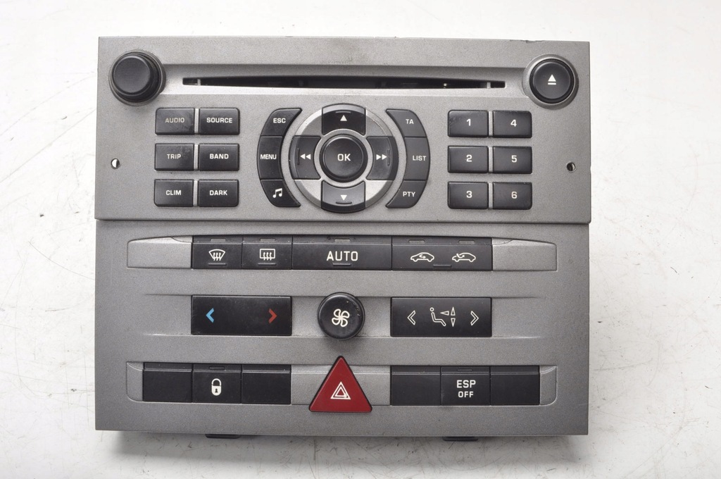 фото №1, Peugeot 407 радио cd 9646871777
