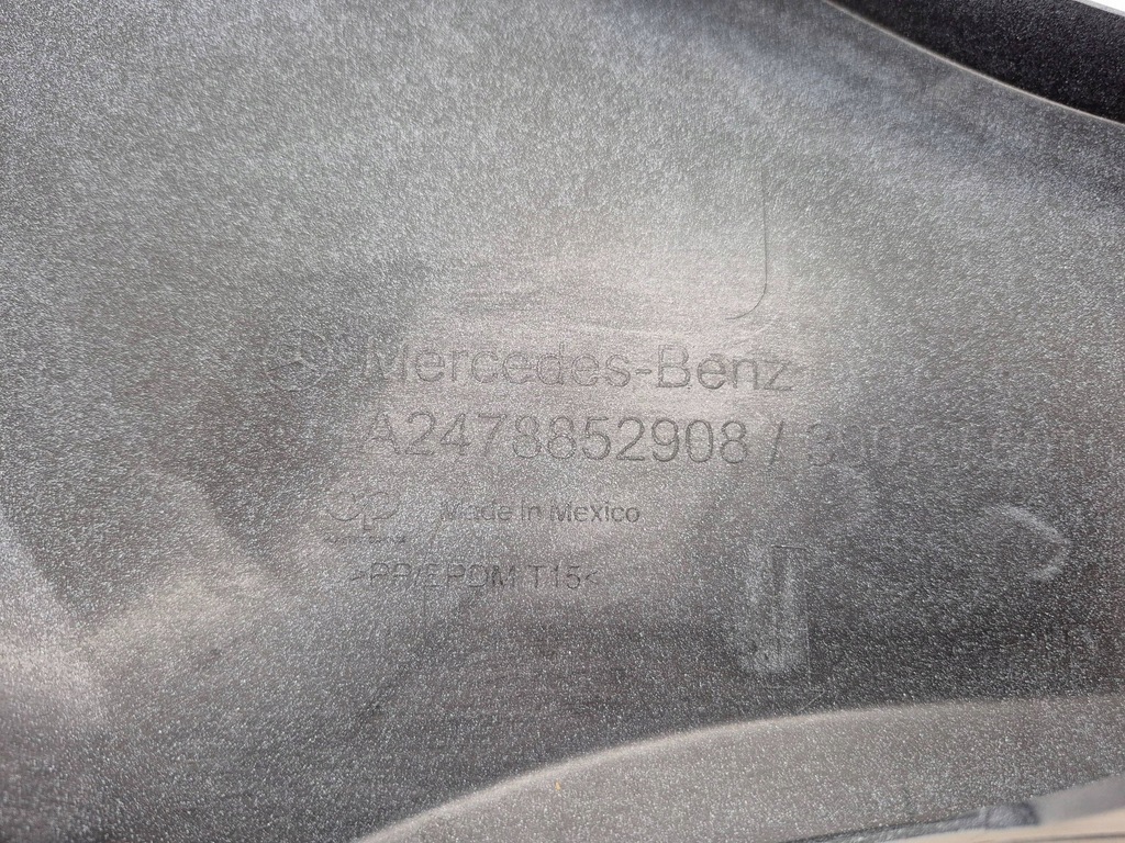 фото №12, Mercedes glb x247 lift 23- бампер передній bez отворів