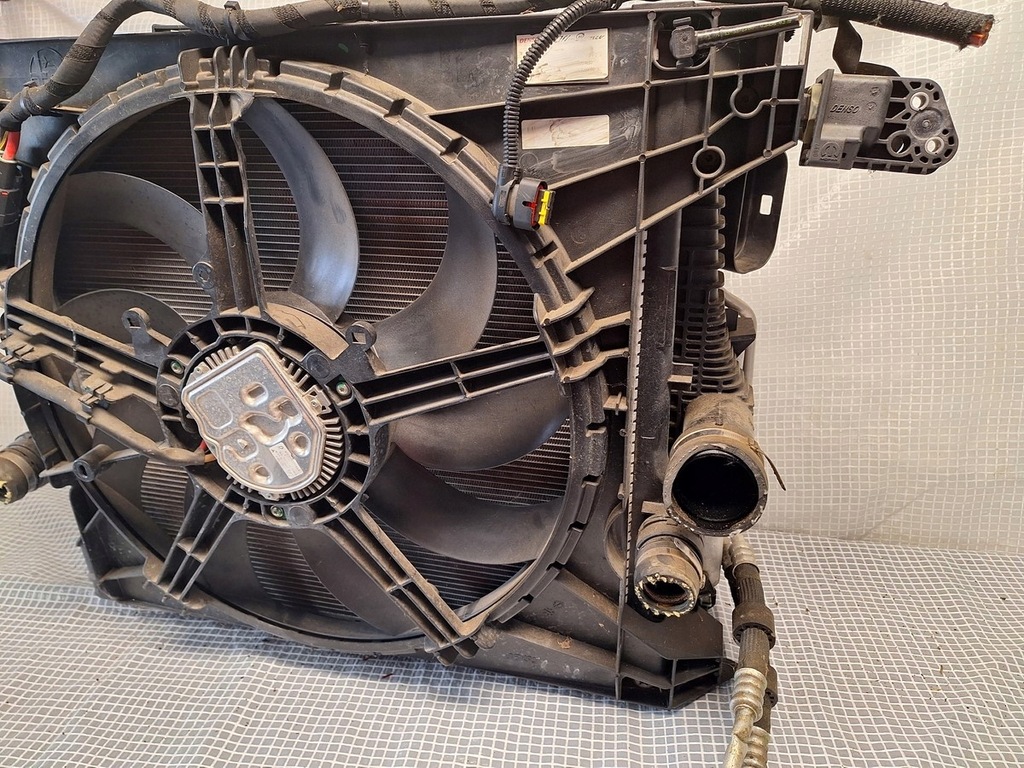 фото №8, Alfa romeo giulia 2.2 d 2.2d радиатор комплект вентилятор туннель orginal