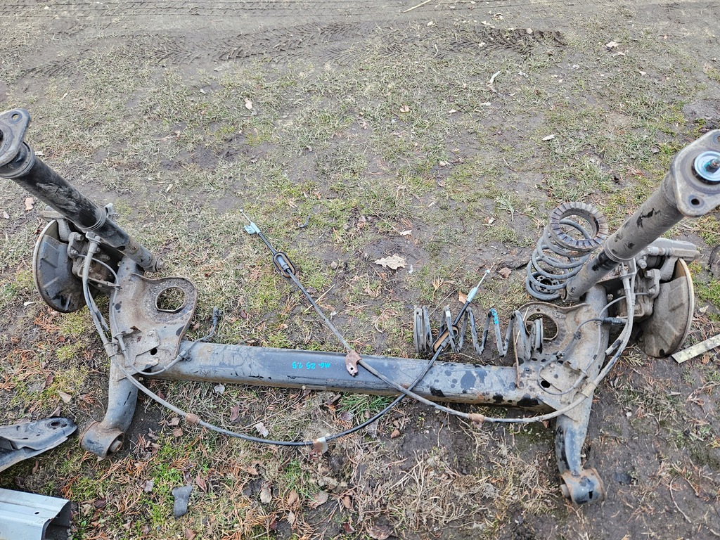 фото №1, Mg zs 17- 1.5 балка задняя oś