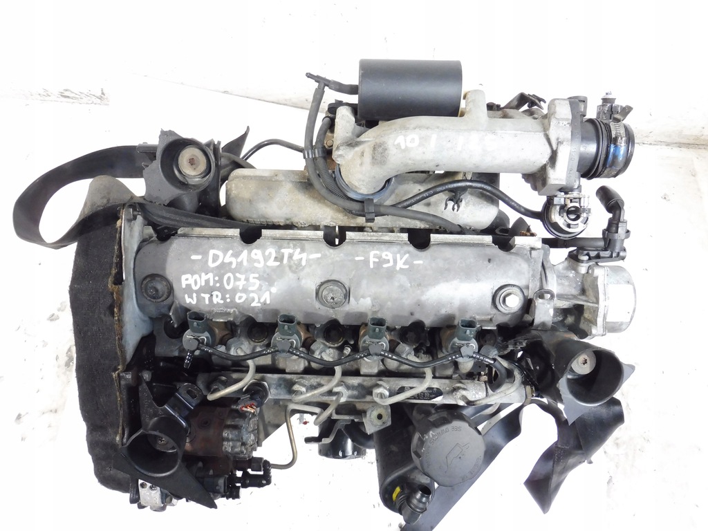 фото №9, Двигатель блок двигателя d4192t4 f9q1 f9k volvo v40 mitsubishi space star 1.9 did dci