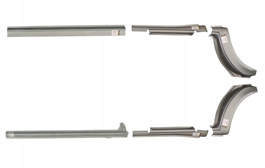 фото №1, Transit 00- средний длинный порог ремкомплект подкрылок