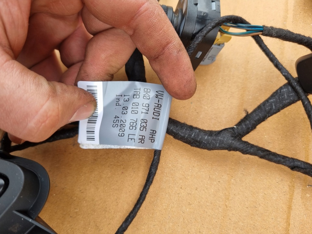 фото №10, Панель перемикач вікон лівий перед audi a4 b8 вимикач дзеркал 8k09595656