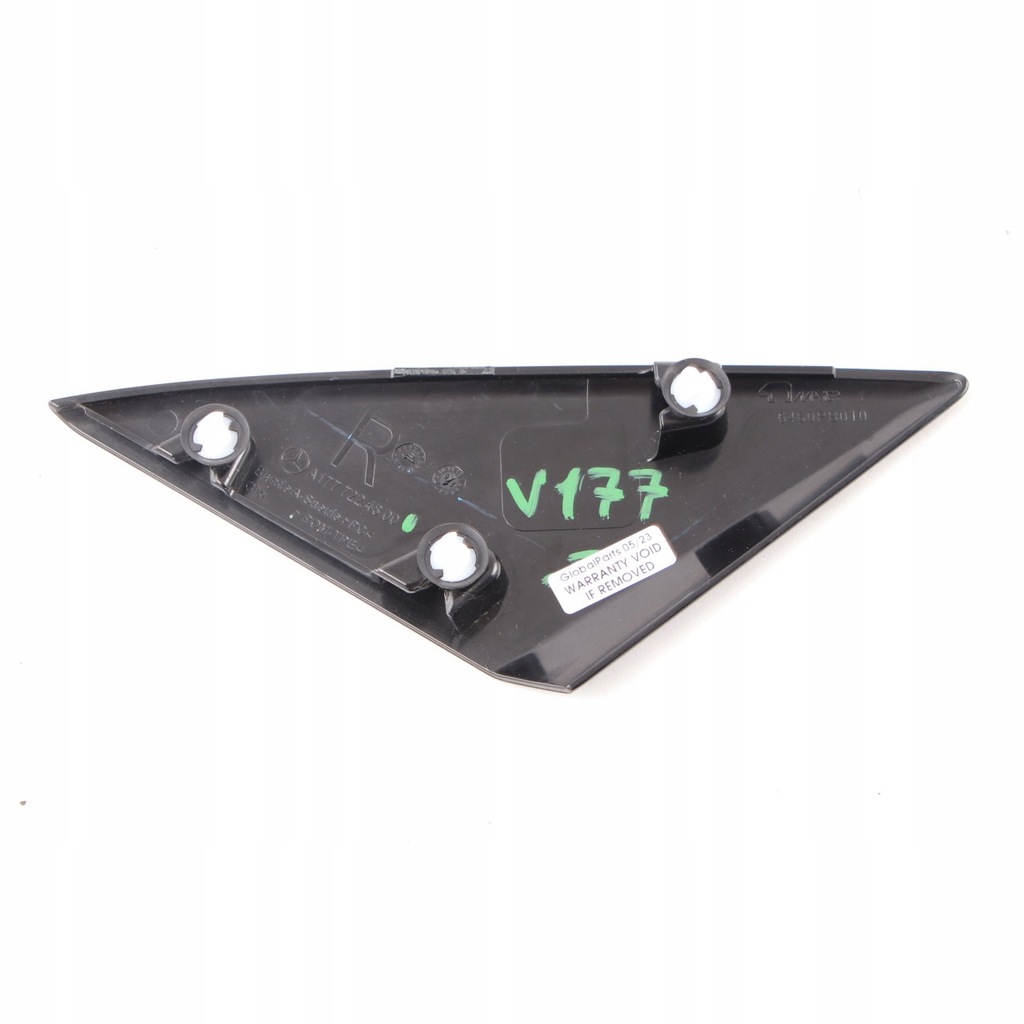 фото №10, Mercedes w177 панель защита треугольник наружный окно треугольник правый перед