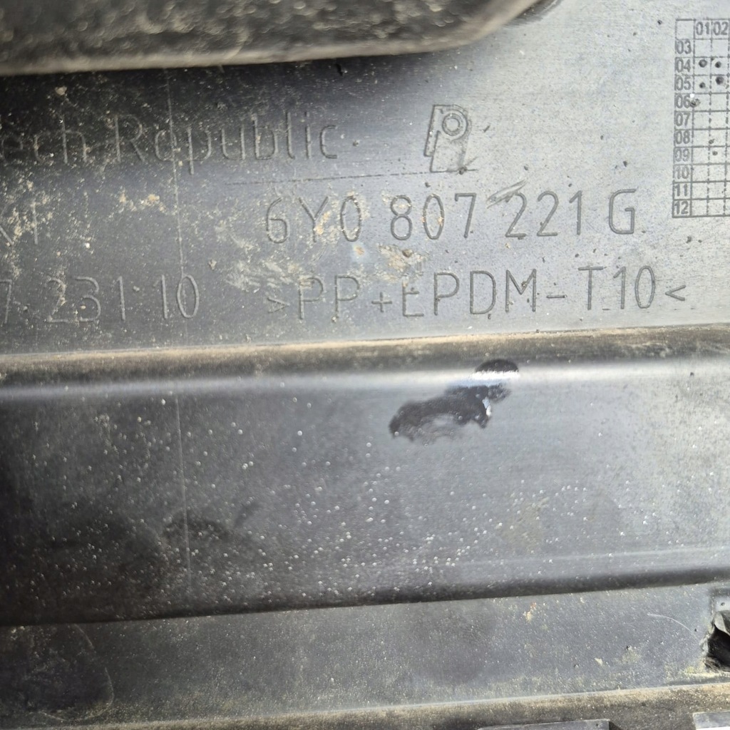 фото №14, Skoda fabia i 1 rs 03-08 бампер перед передний sprysk