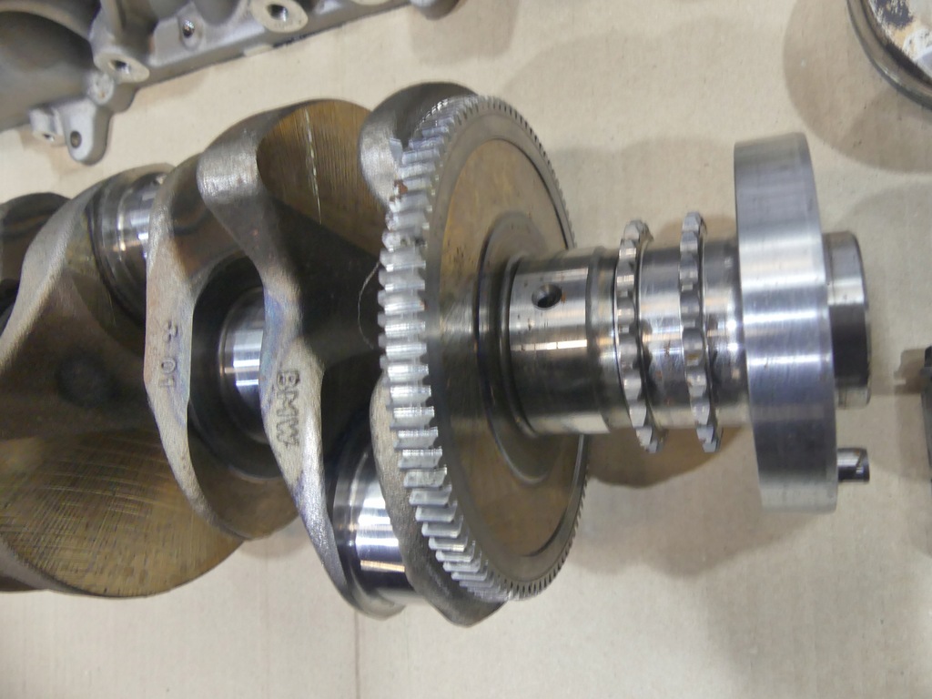 фото №11, Bmw f70 f74 f78 u06 u11 u12 блок двигуна b48a20s wał колінчастий