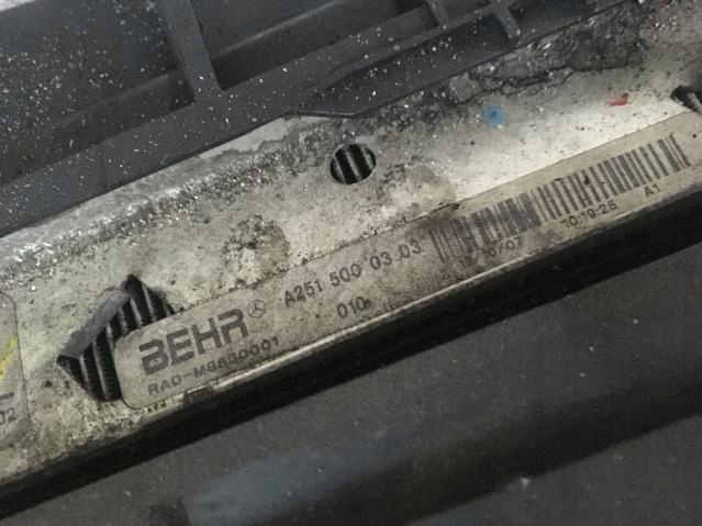 фото №12, Pas радіатор вентилятори mercedes r-klasa w251 3.0