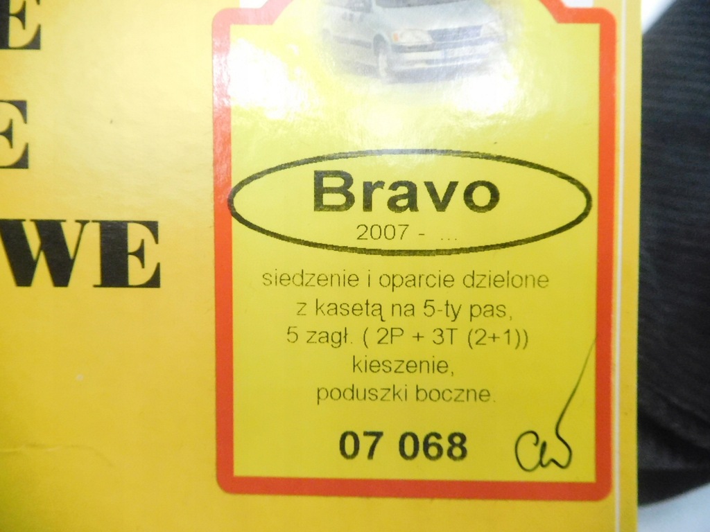 фото №8, Чохли na сидіння fiat bravo 2007- atma 7068