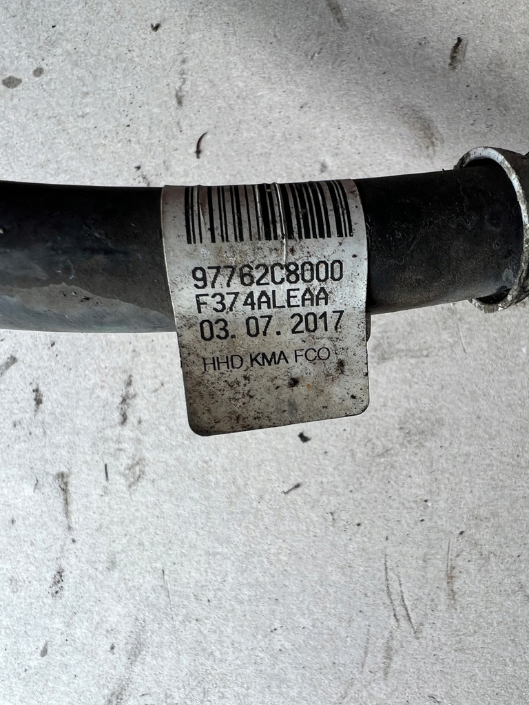 фото №7, Hyundai i20 ii 1.2 шланг кондиционера 97762c8000